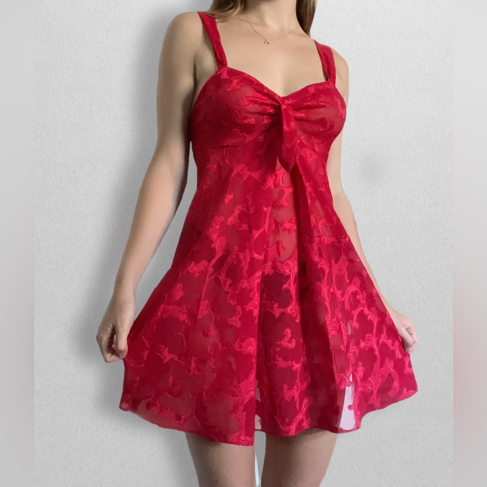 VINTAGE Y2K Victoria’s Secret Babydoll Lingerie Dress